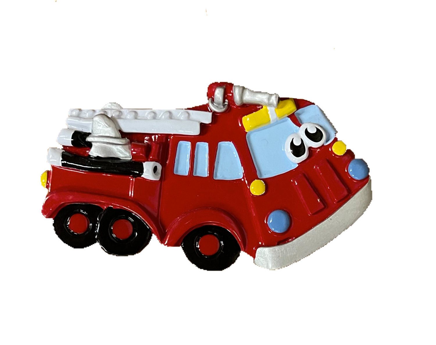 fire truck Christmas tree ornament