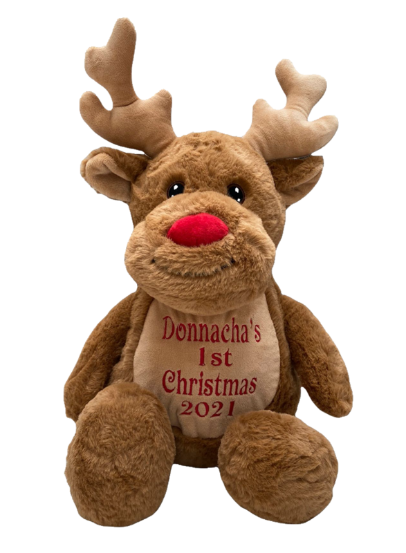 Personalised Rudolph bear
