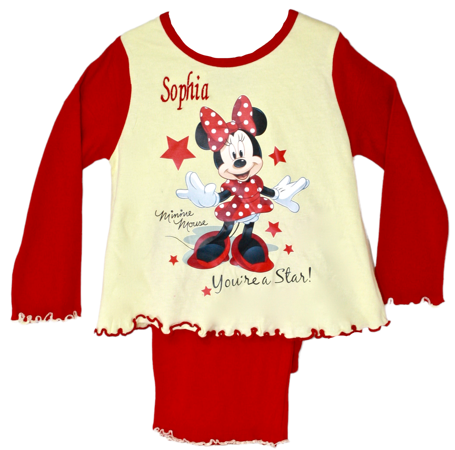 Personalised Your a Star Minnie Mouse  Pyjamas