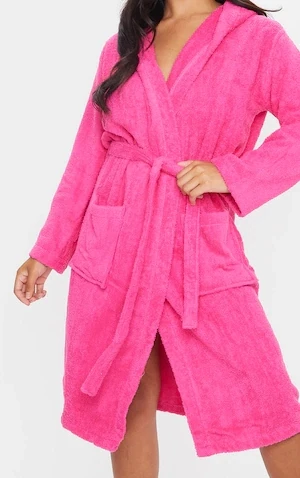 Personalised Adult Cerise Pink House Coat