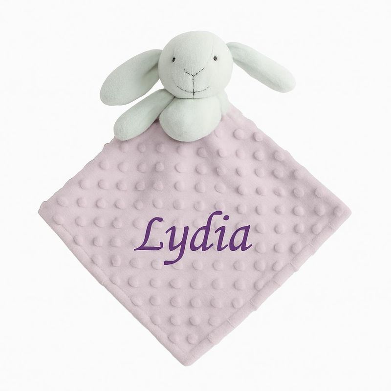 Pink Bunny Dimple Comforter