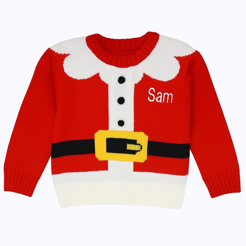 Children&#39;s Santa Christmas Jumper