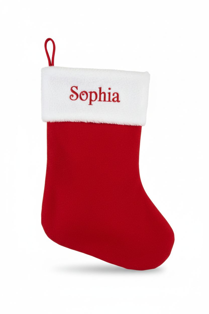 Personalised Deluxe Christmas Stocking Personalised Deluxe Christmas Stocking