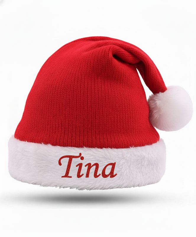 Babies Personalised Santa hat