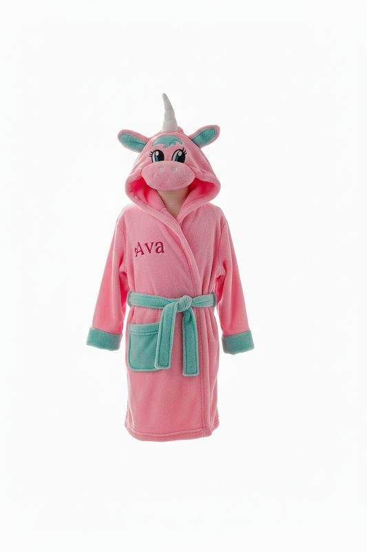 Pink unicorn Dressing gown