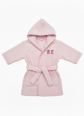 Pink Towelling bath Robe