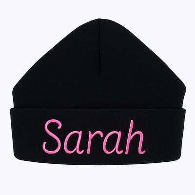 Black baby hat