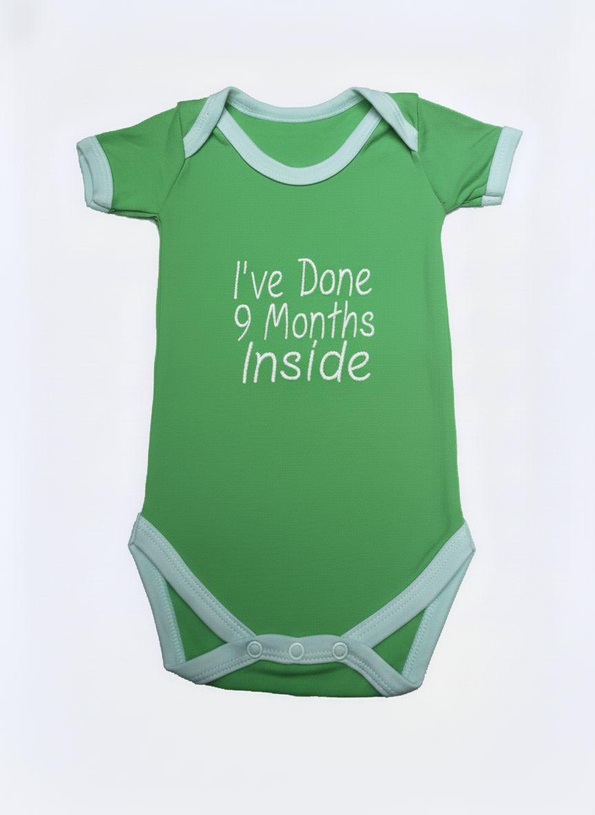 Green &amp; White Trim Vest