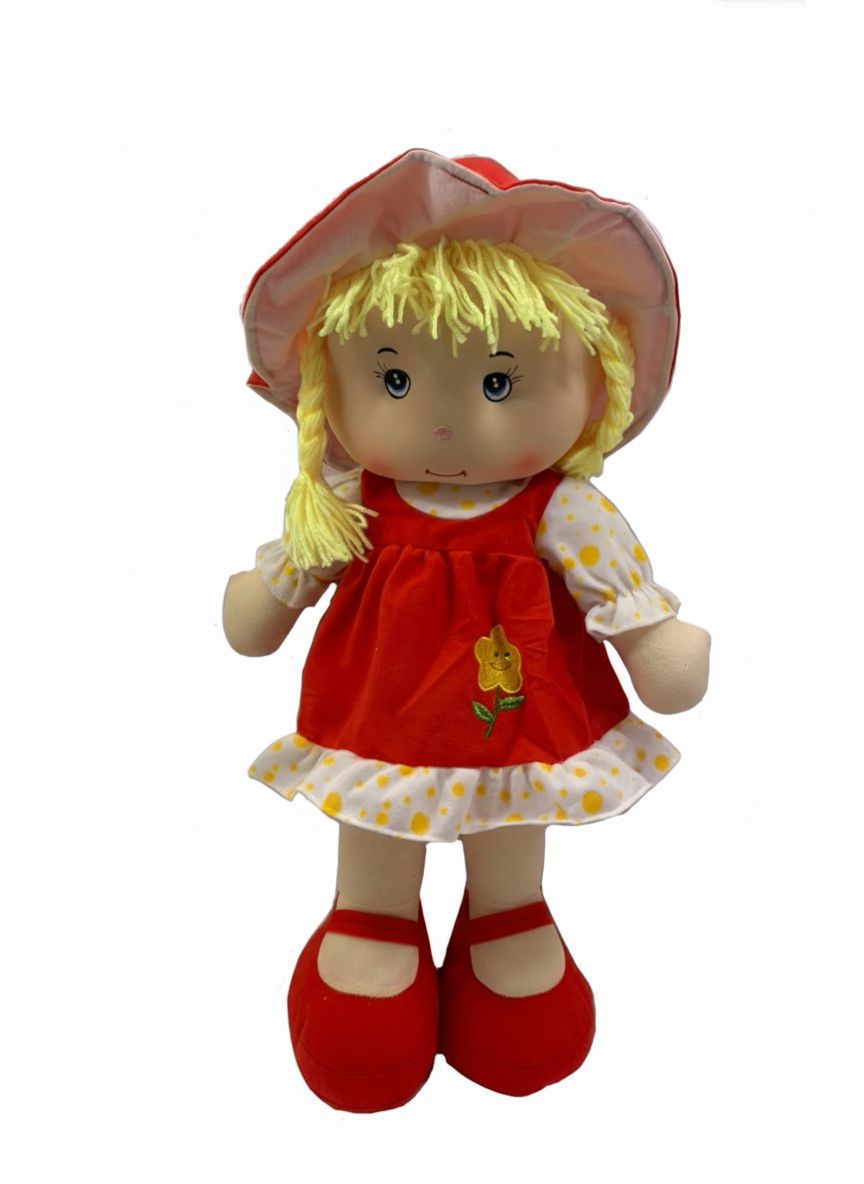 Large Red Rag Doll