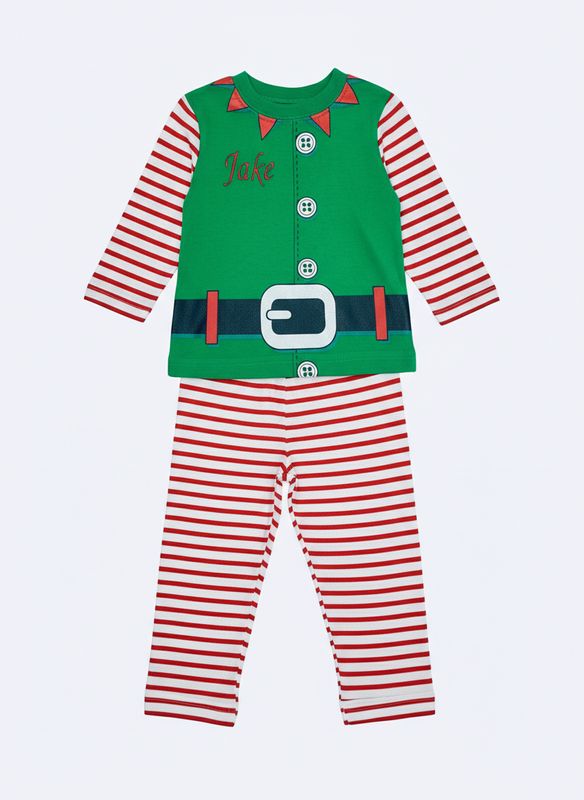Personalised Elf pyjamas Personalised Elf pyjamas