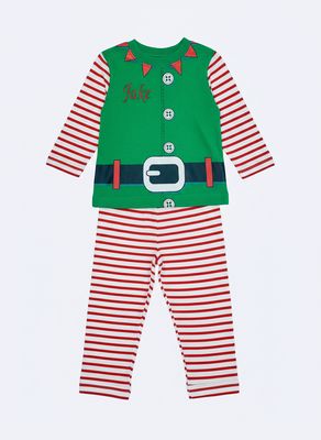 Personalised Elf pyjamas