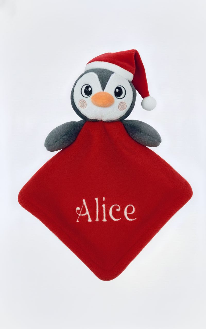 Personalised Penguin Comforter