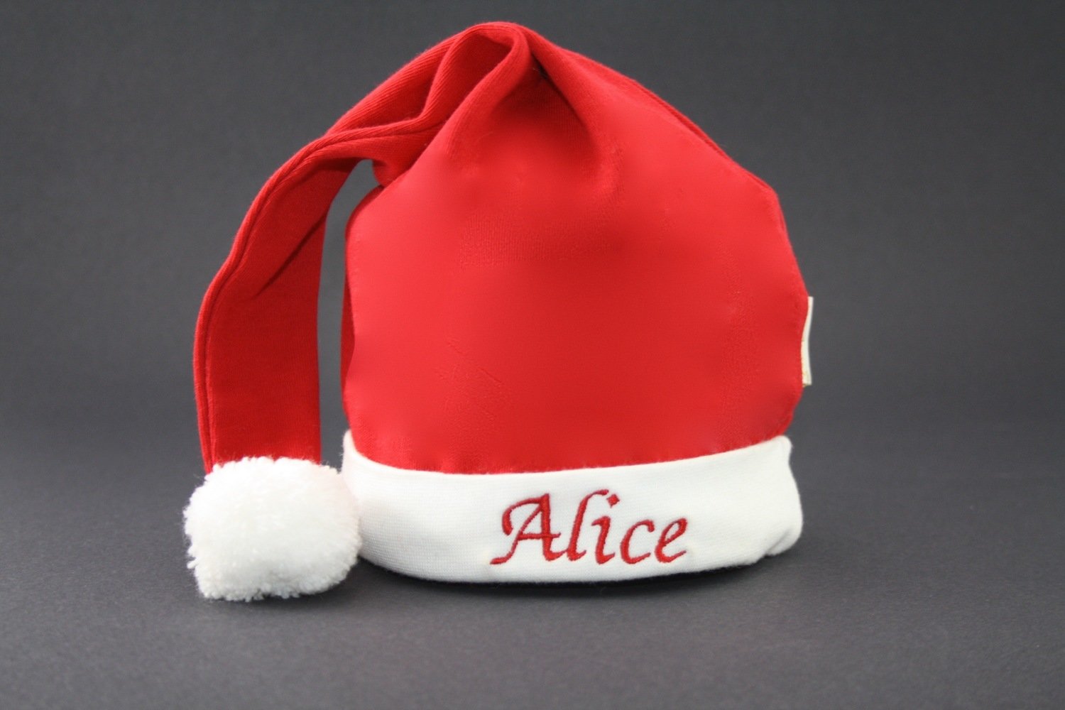 personalised baby santa hat