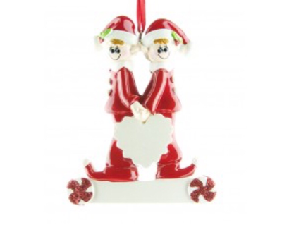 Personalised Close Friends Christmas Tree Ornament