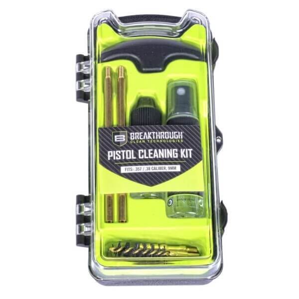 Breakthrough Vision Series Pistol Cleaning Kit – .357 Cal / .38 Cal / and 9mm BT-ECC-9