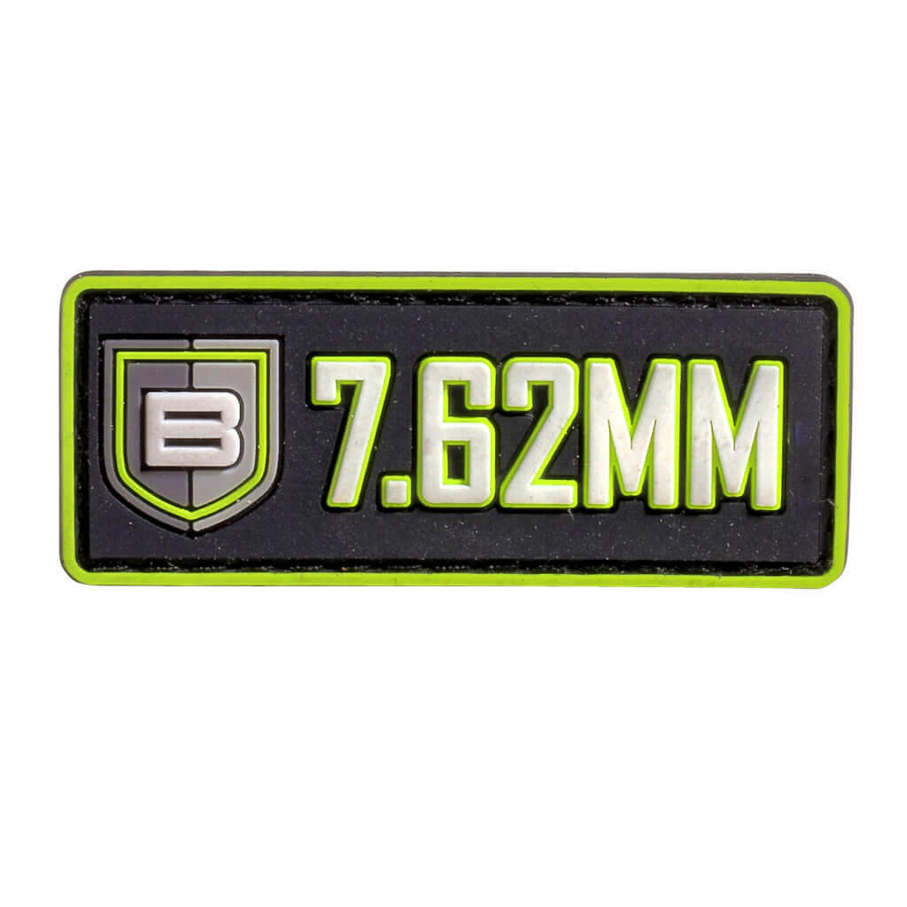 Breakthrough Caliber PVC Patch With Velcro® Backing PATCH - 7.62MM
