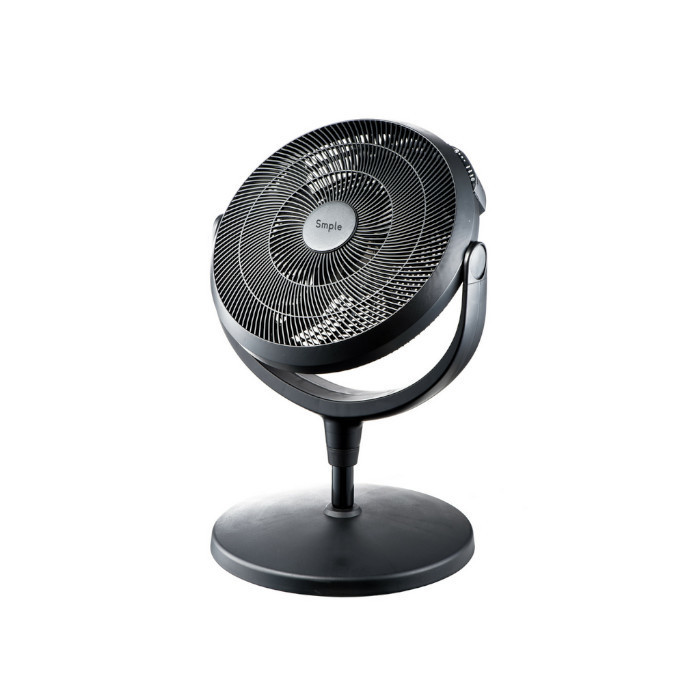 Smple 16" MAX 16 Black Air Circulator With Multiple Height Setting