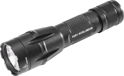 Surefire Fury-Intellibeam Auto-Adjusting Dual Fuel LED Flashlight 1,500 Lumens FURY-IB-DF