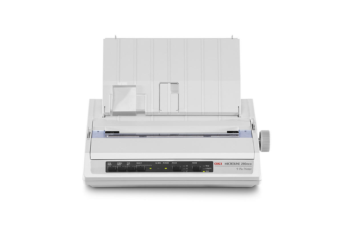 OKI 9 Pin Dot Matrix Printer ML280 Eco (c/w Power Cord &amp; USB Cable) Pre Order