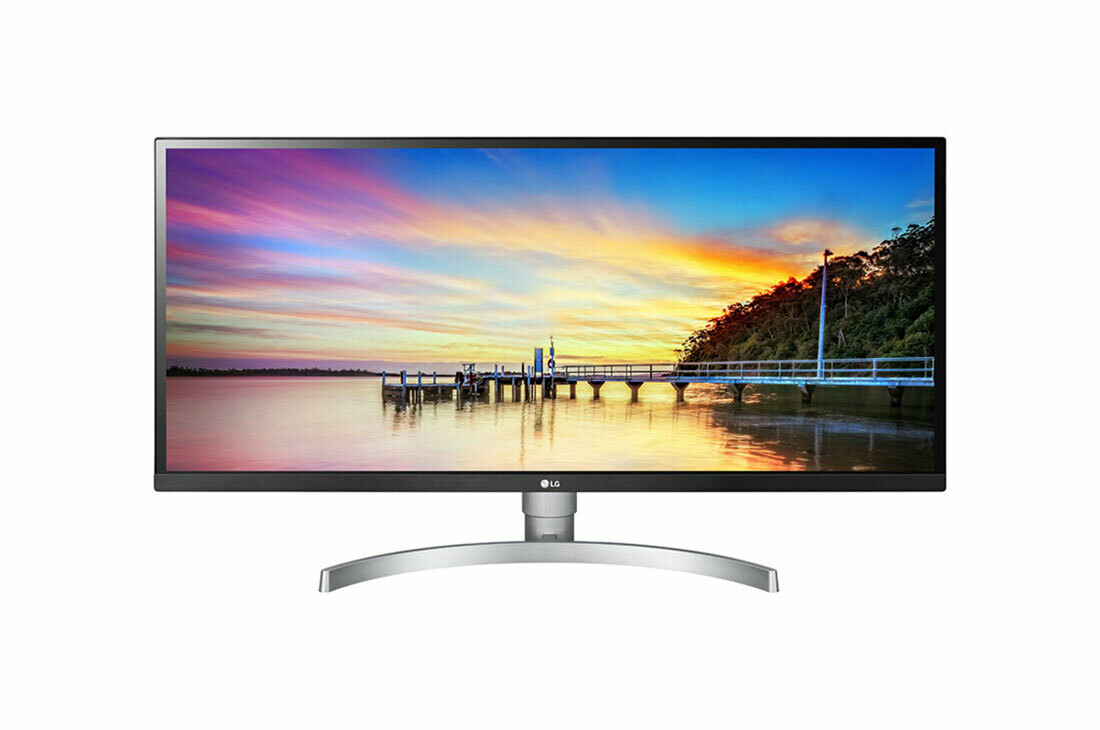 LG 34" 21:9 UltraWide® Full HD IPS Monitor With HDR 10 34WK650-W