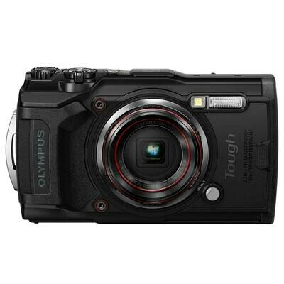 Olympus Compact Digital Camera TG-6 (Free 16GB Memory Card)