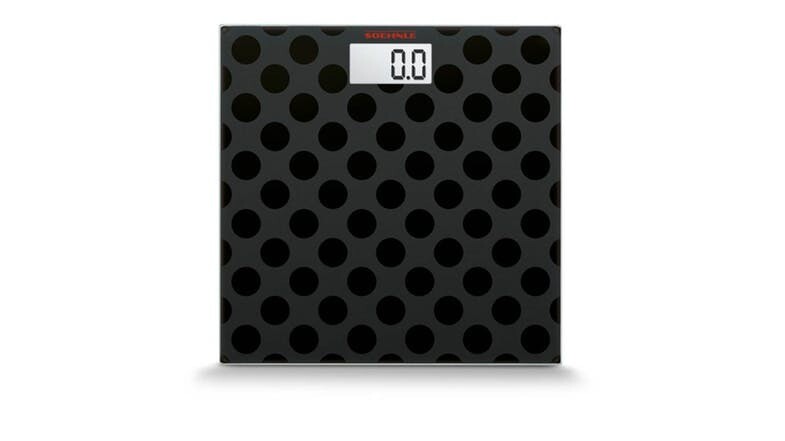 Soehnle Maya Black Dots Personal Digital Scale 63358