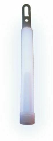 Illumiglow 6&quot; 8 Hours Military Grade Safety Lightstick, Color: White