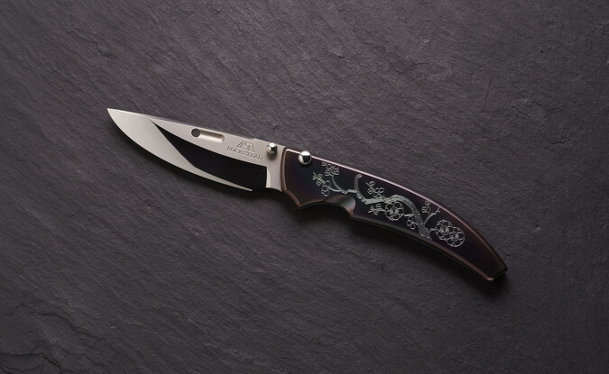 Rockstead Folding Knife SHU ZDP (DP) DLC Prism Handles Coating Series (PRE ORDER)