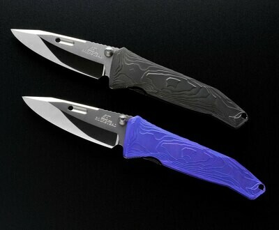 Rockstead SAI-ZDP Japanese Folding Knife 3.125&quot; ZDP-189/VG10 Mirror Finish Blade, Black Titanium Handles (PRE ORDER)