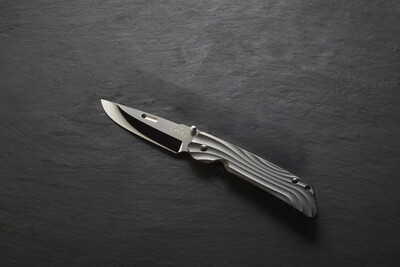Rockstead HIGO II TI-ZDP  Japanese Folding Knife 3.5" ZDP-189 Mirror Finish Blade
