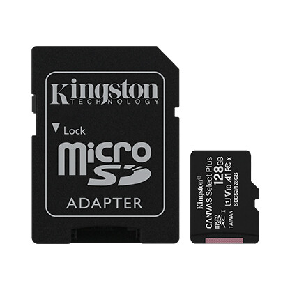 Kingston Canvas Select Plus Class 10 UHS-I U1 microSDHC/SDXC