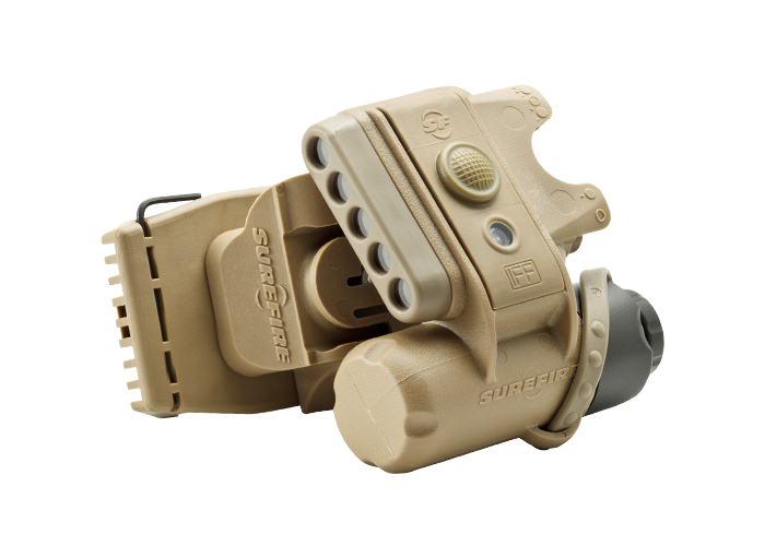 Surefire  HL1-B-TN Helmet Light  LEDs — 3 White, 2 Infrared, 1 Infrared IFF (PRE ORDER)
