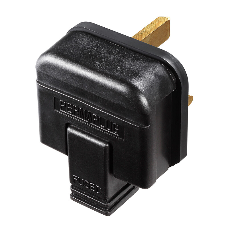 Masterplug Rewireable Heavy Duty Plug 13AMP HDPT13, Color: Black (HDPT13B) Out Of Stock