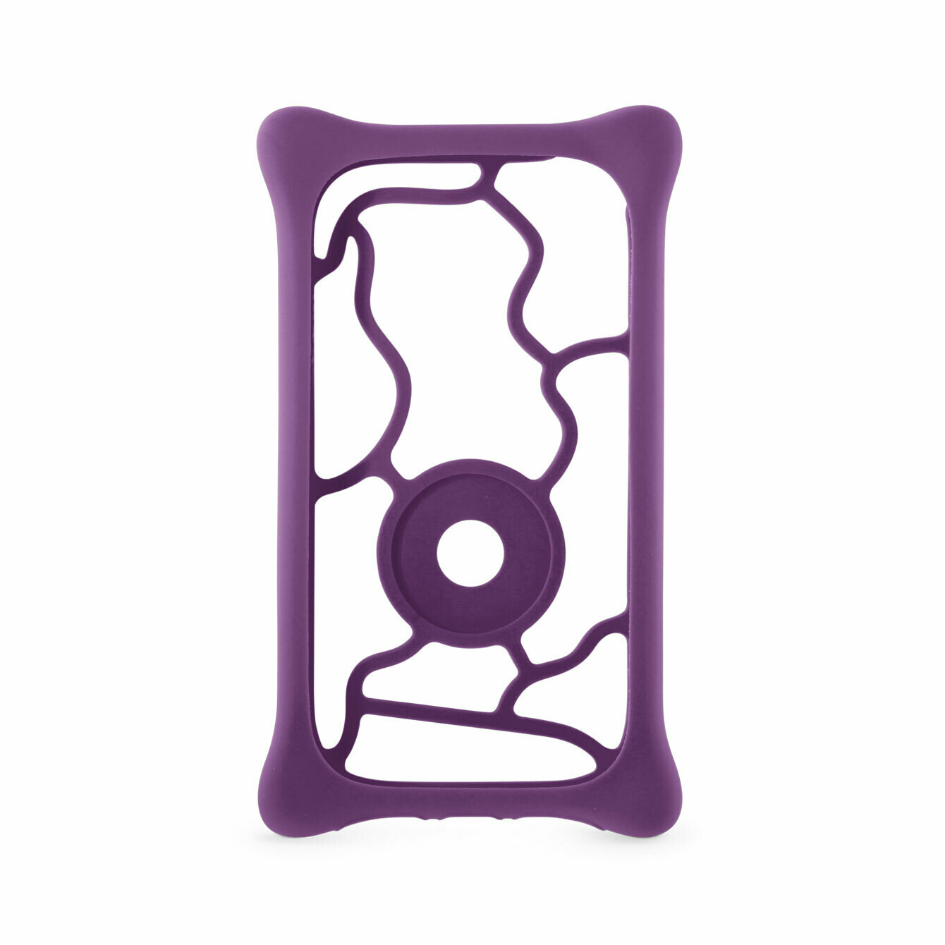 Bone Collection Universal Phone Case Bubble Tie for Smartphone, Color: Purple