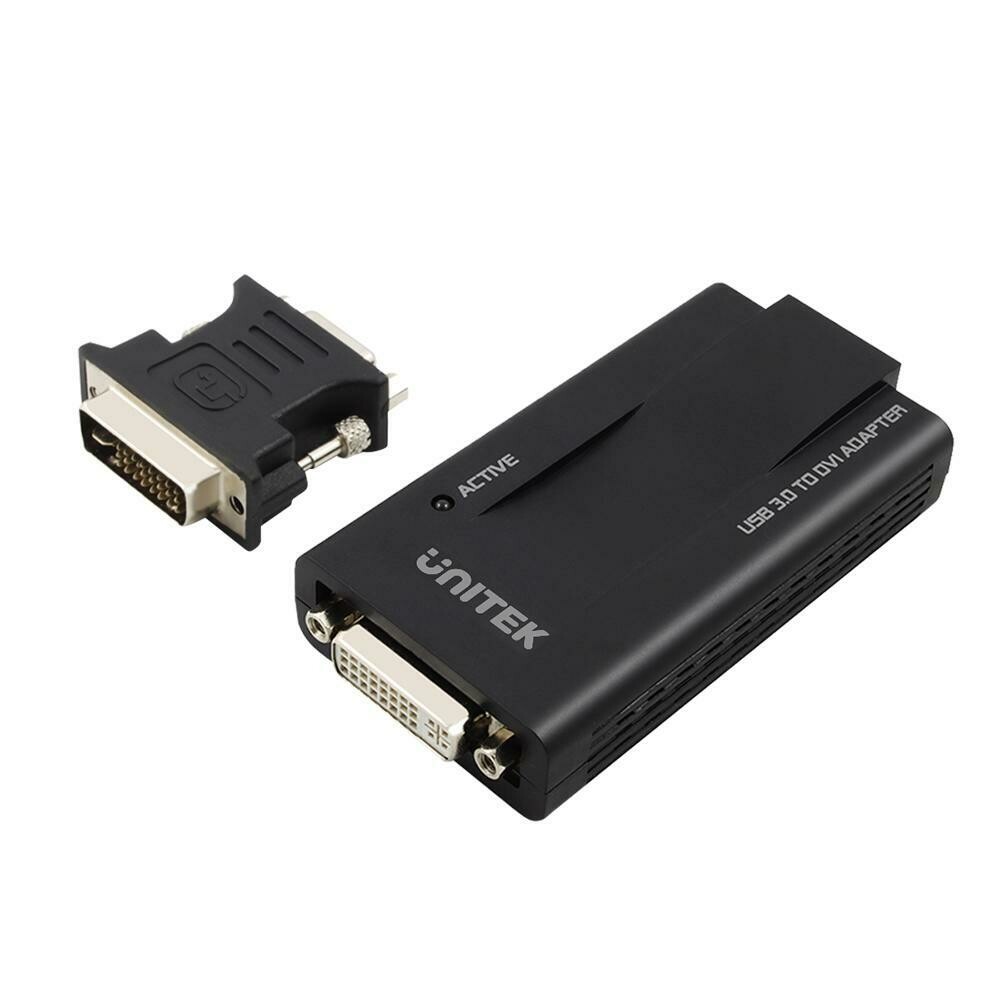 Unitek USB3.0 to DVI Converter + VGA Adaptor Y-3801
