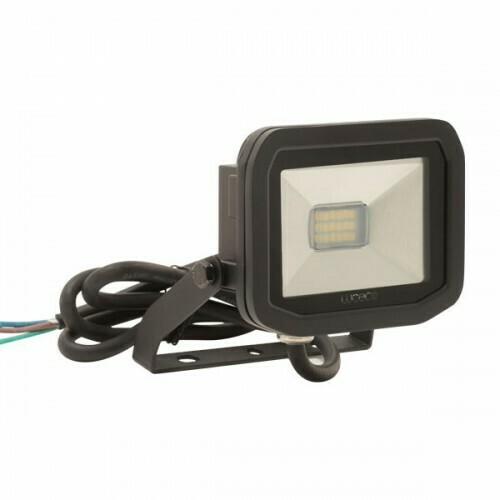 Luceco LFS12B165 Cool White 1200 Lumens (15W) Slimline Guardian Floodlights