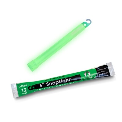 Cyalume Snaplight 6 inch 12 Hours Emergency Lightsticks