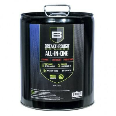 Breakthrough All-in-One (CLP) – Cleaner, Lubricant and Protectant 5gl Can BB-AIO-5GL