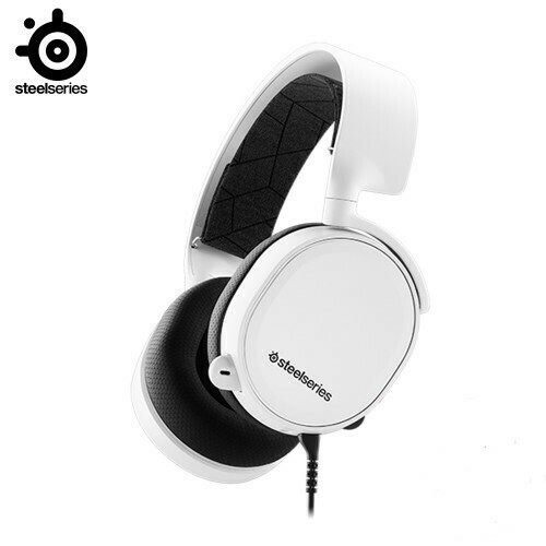 SteelSeries Arctis 3 (2019 Edition) Gaming Headset White 61506