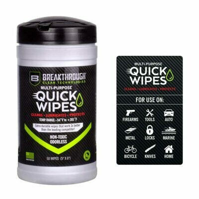 Breakthrough Clean Multi-Purpose Quick Wipes BT-CLP-QW-50