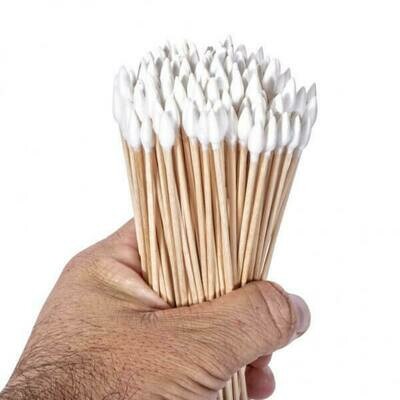 Breakthrough Clean Cotton Swabs – 6″ Length (200 Pack) BT-CS6-200PK