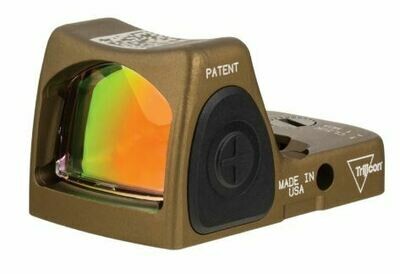 Trijicon RMR® HRS Type 2 Red Dot Sight
3.25 MOA Red Dot, Adjustable LED, Hard Anodized Coyote Brown  RM06-C-700780 (RM06-C-700779)