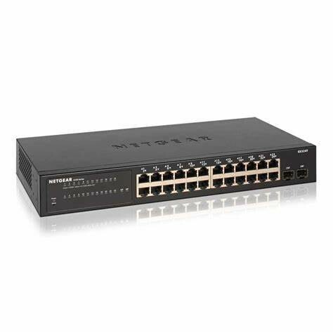 Netgear R 26-Port Gigabit Ethernet Smart Managed Pro Switc GS324T-100EUS