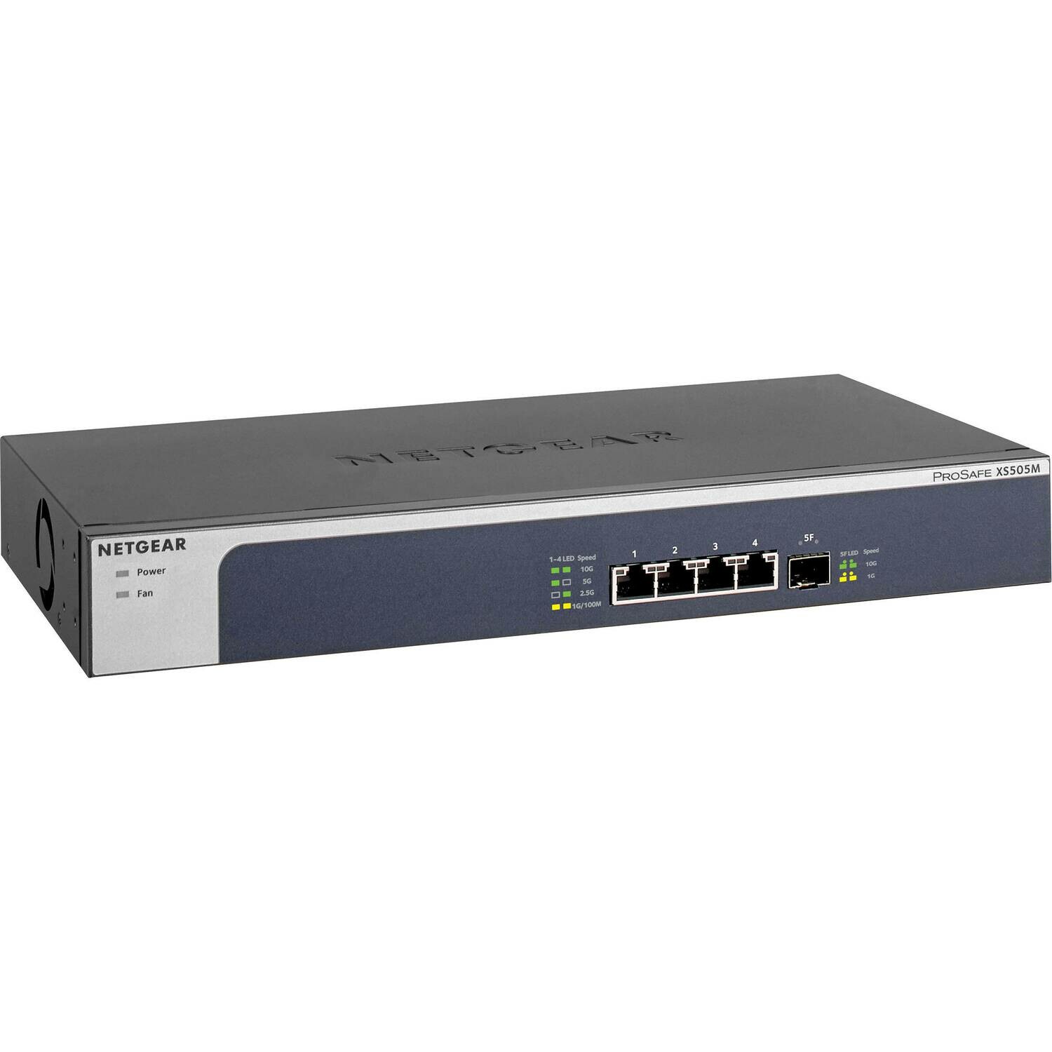 Netgear 5-Port 10G Multi-Gigabit Ethernet Unmanaged Switch 
 XS505M-100EUS
