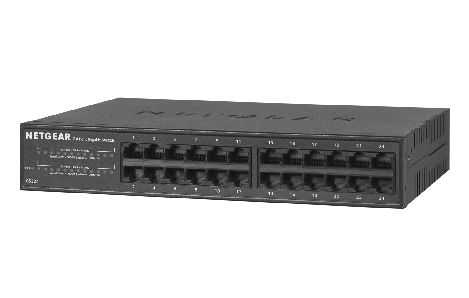 Netgear 24-Port Gigabit Ethernet Unmanaged Switch GS324-200EUS