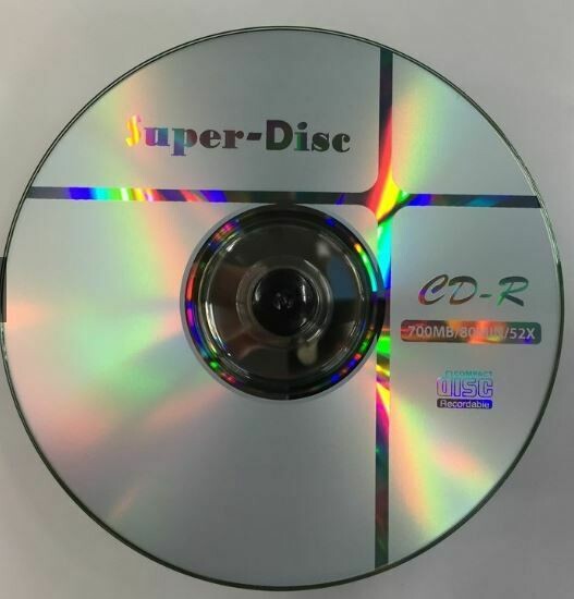 Super Disc CDR 52x Recordable Media 700MB (1 Pc)