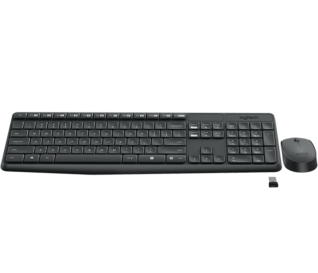 Logitech MK235 Wireless Keyboard &amp; Mouse