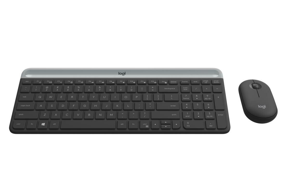 Logitech MK470 Slim Wireless Keyboard Mouse Combo