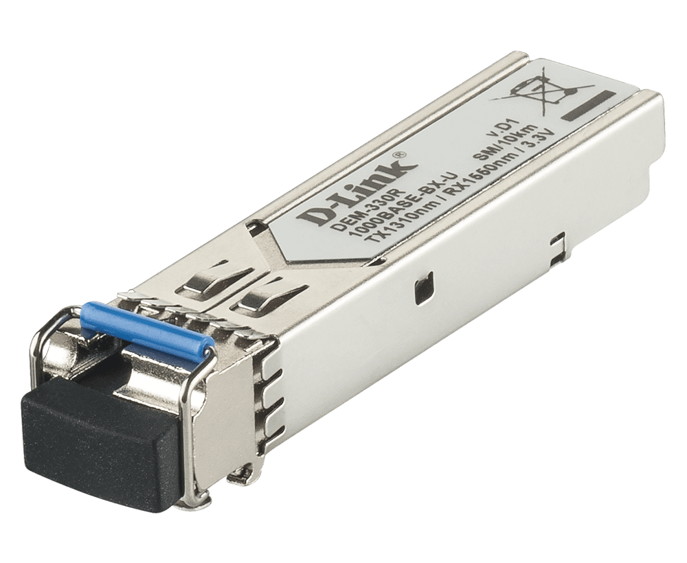 D-Link DEM-330R Gigabit WDM (BiDi) Single-Mode 10 Km SFP Transceiver