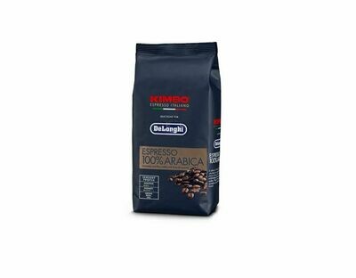 Delonghi Kimbo 100% Arabica Espresso Coffee Beans 250g